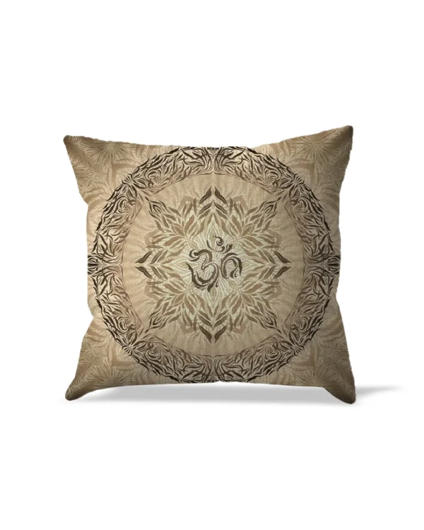 Decorative pillow cover designed to add balance and visual harmony.