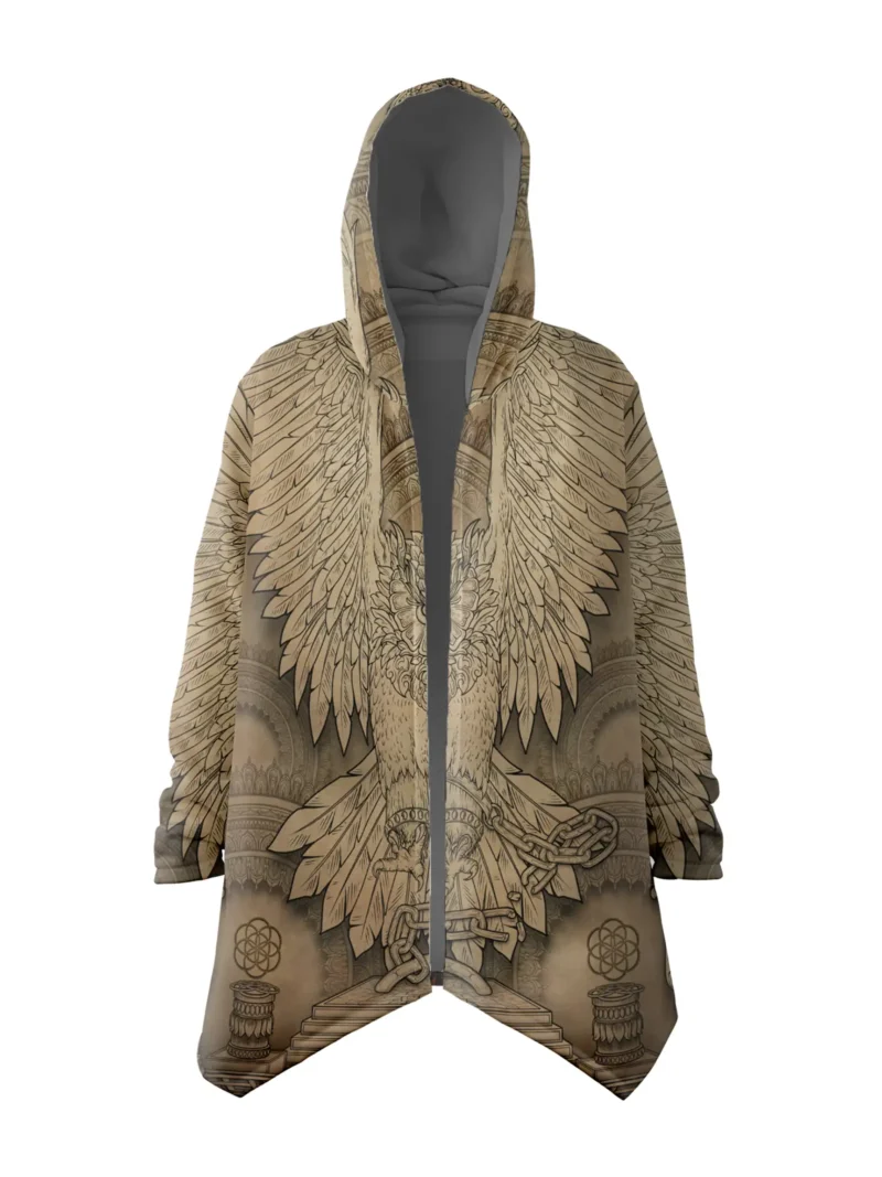 Sharp Cloak Sherpa cloak - Grouth Journey | UV-Reactive - Yantrart Store