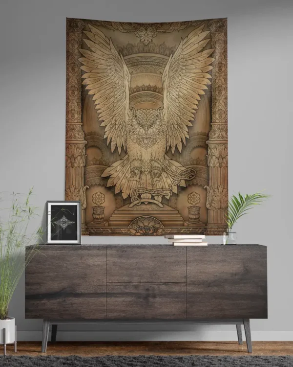 Yantrart Design wall hanging tapestry for conscious living spaces