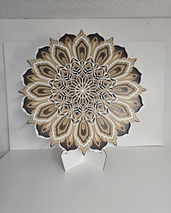 5 Layer Laser Cut Sacred Geometry Wall Art – NCLL17 (copia)