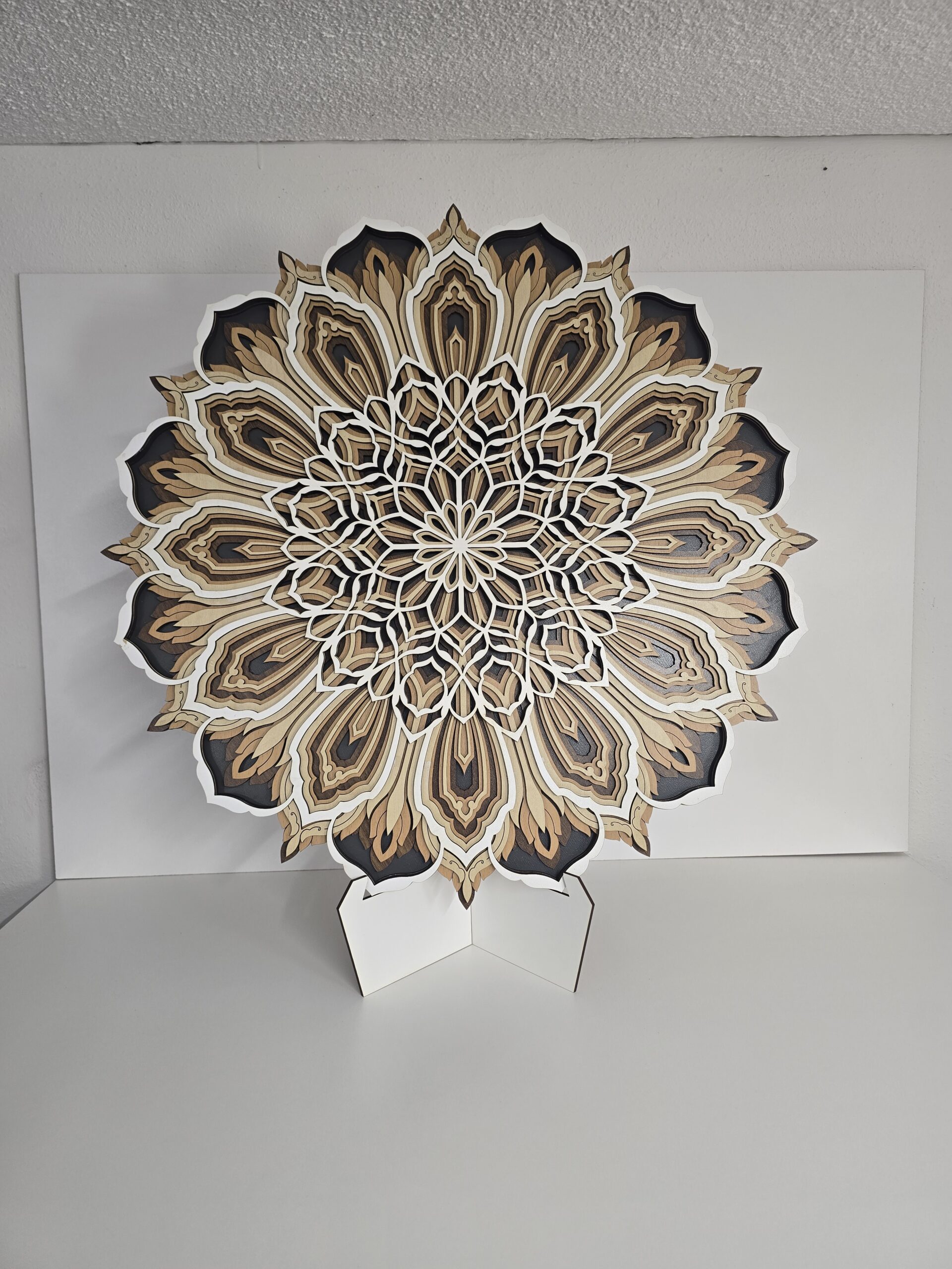 5 Layer Laser Cut Sacred Geometry Wall Art – NCLL17 (copia)