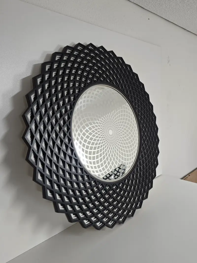 5 Layer Laser Cut Sacred Geometry Wall Art – NCLL4 - Image 2