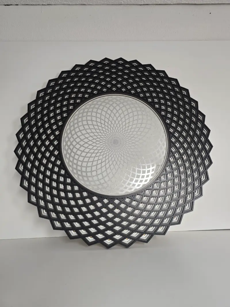 5 Layer Laser Cut Sacred Geometry Wall Art – NCLL4